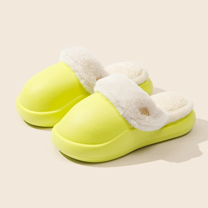 Winter warm non-slip slippers in various colours for men and women