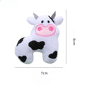 Plush cat toy in animal shape with catnip for interactive feline play