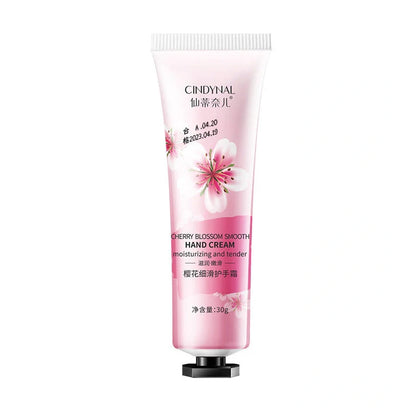 30g chamomile hand cream tube with horse oil and plant fragrance for non-greasy moisturisation