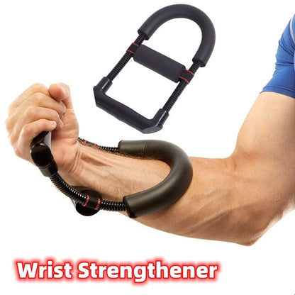 Premium adjustable hand grip arm strengthener for improving grip strength, hand and wrist fitness, and overall physical performance