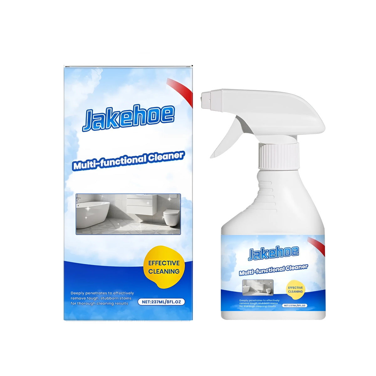 237ml dirt cleaning spray bottle on a clean surface