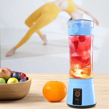 Rechargeable USB Smoothie Blender with Automatic Safety Features for Convenient, Portable Blending