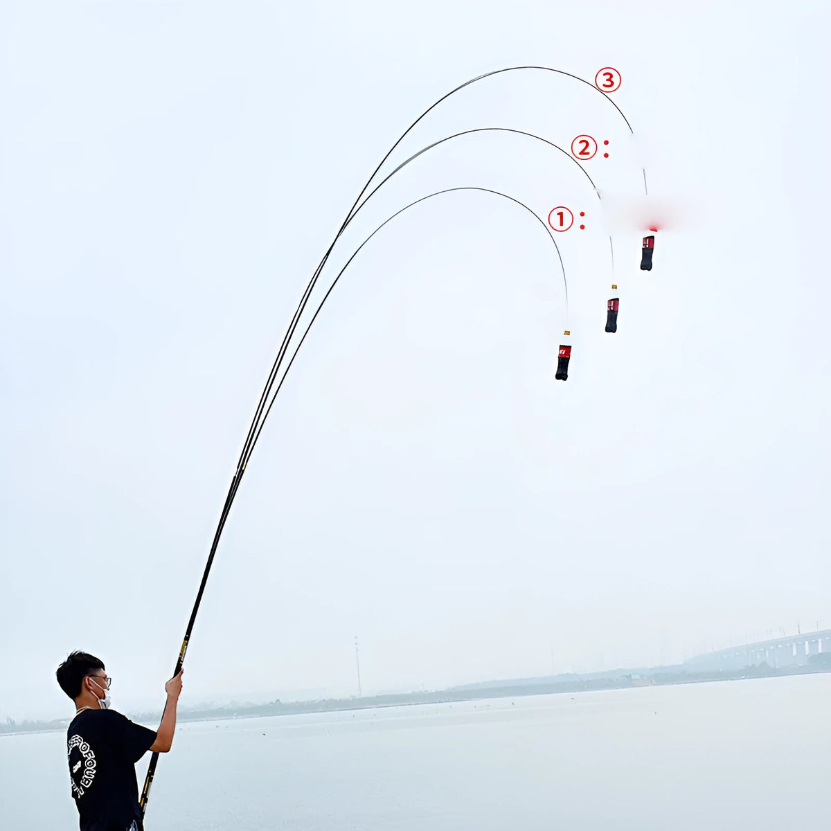 Carbon fishing rod super hard super light 28 tone for platform fishing multiple lengths available