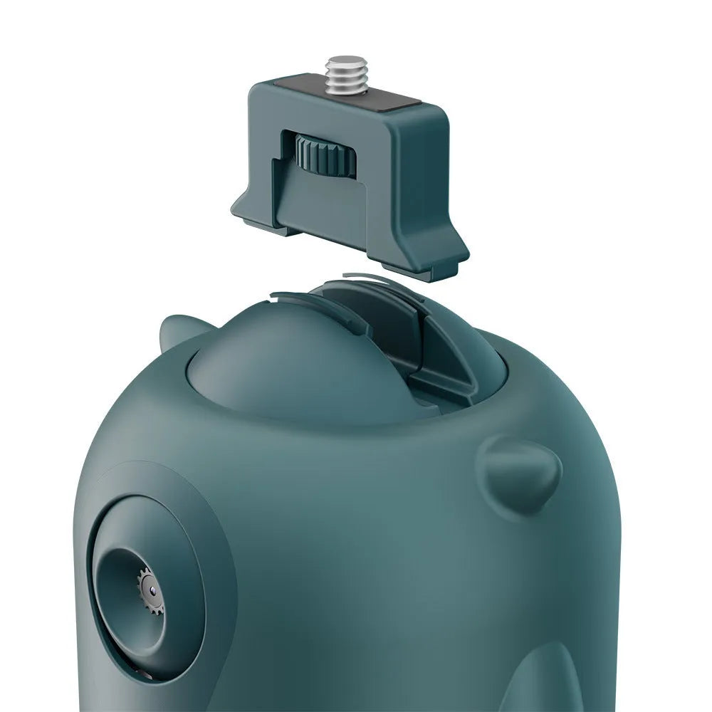 Dark green AI face recognition 360 rotation gimbal for camera tracking