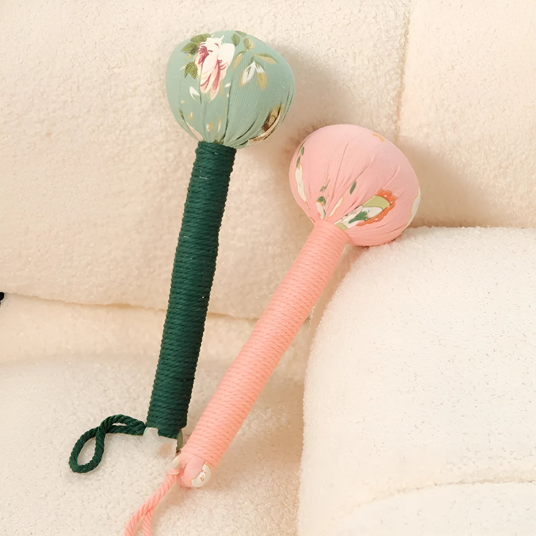 Argy wormwood massage hammer in five colours with 26cm and 31cm handle options