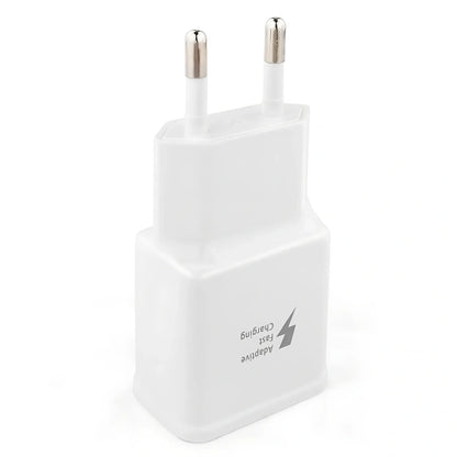 7100 S7 S6 fast charger with 9V output, 2000mA current, USB interface for Samsung phones and travel use