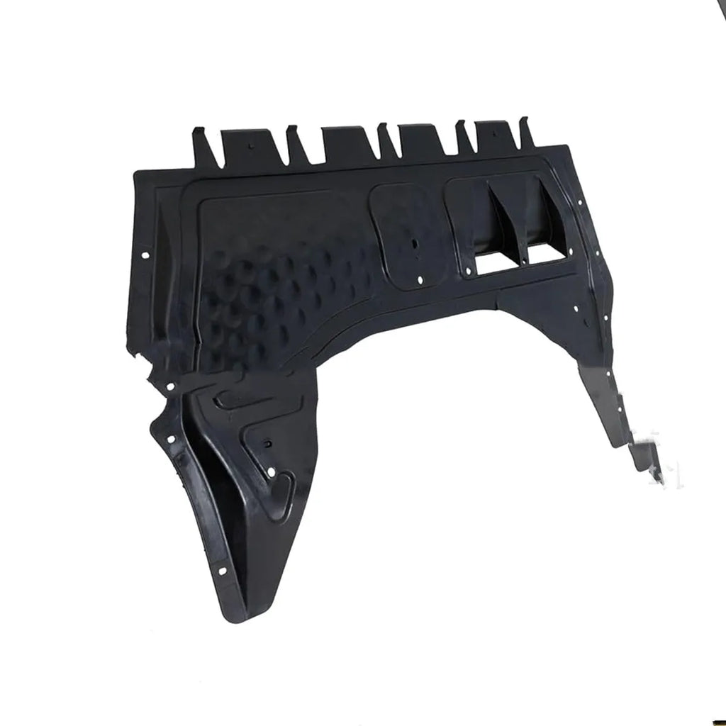 Black engine lower guard plate for Volkswagen Beetle and Jetta, OEM 5C0825237D chassis shield