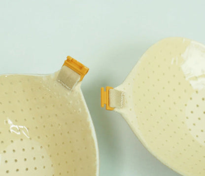 Deep V Invisible Bra with Mango Cup for seamless support under swimwear or dresses