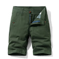 Men's pure cotton casual overalls in khaki colour with straight leg and zipper fly.