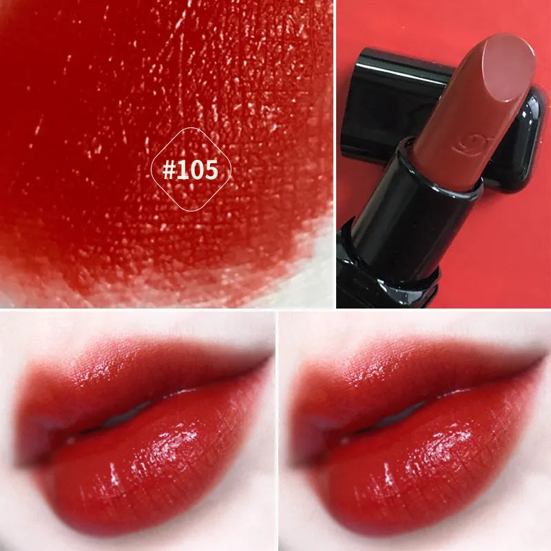 Matte lipstick bullet in a choice of 17 shades, waterproof and moisturising with phytosterols
