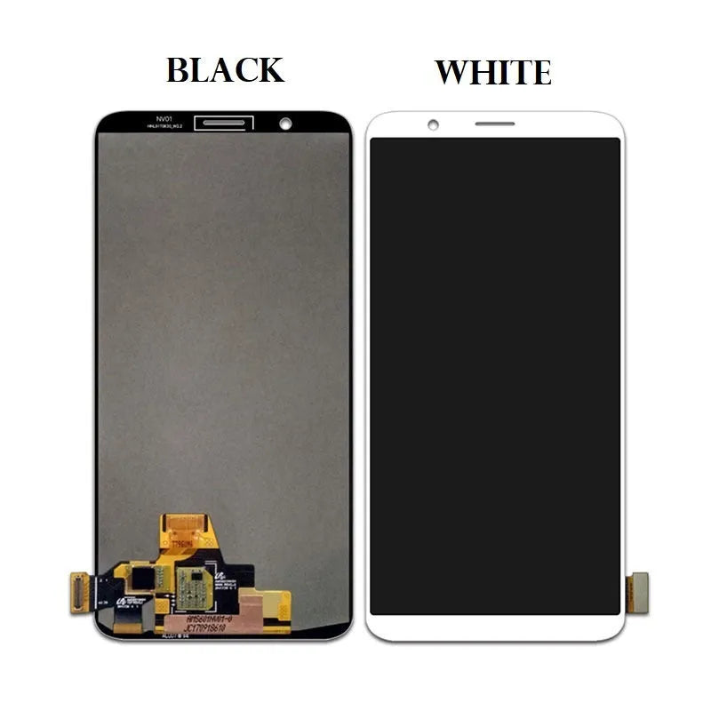 Older R11S or R11ST device with a white OLED touch screen assembly showing 2160x1080 resolution.