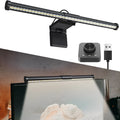 LED remote control non-strobe fill light metal 44CM table lamp modern simplicity