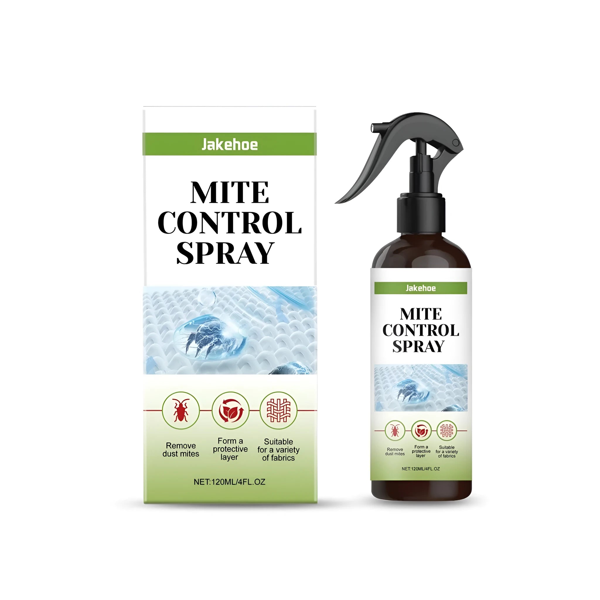 120ml mite control spray bottle for mattresses and bedding