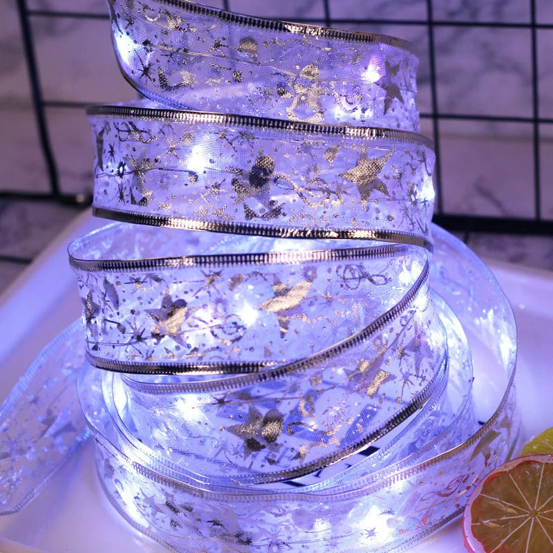 Fairy Garland LED Ball String Lights in blue, warm white, zhengbai, and color options