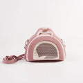 Hamster breathable crossbody handbag with outer strap in mesh fabric, available in multiple colours.