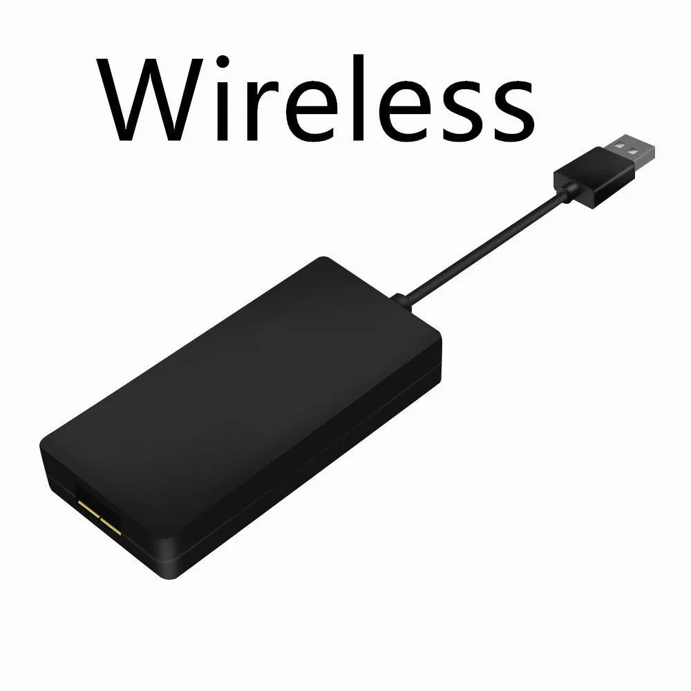 Android car navigation CarPlay module USB adapter in black and white colour options