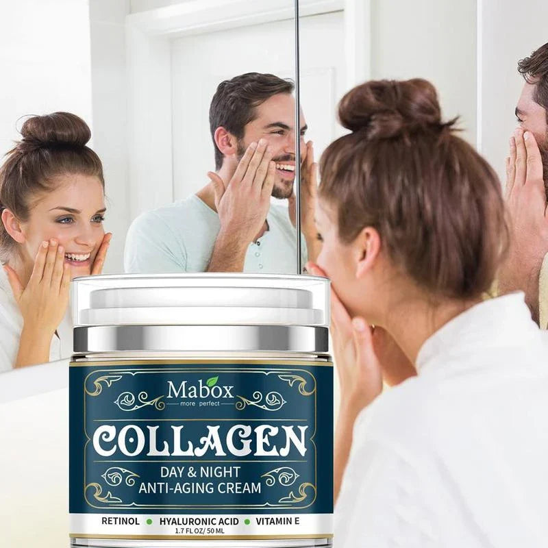 Nourishing Collagen Facial Moisturizer - Anti-Aging Skin Care with Firming and Tightening Benefits