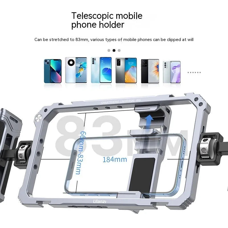 Universal mobile phone rabbit cage in 3127 colour made from aluminium alloy and silicone