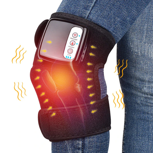 Infrared Heating Knee & Joint Massager with Vibration Therapy for Pain Relief and Improved Mobility