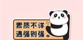 Reflective car sticker for female drivers with panda design and 'Female Novice' text measuring 23x12 cm