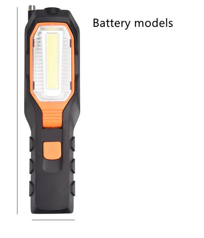COB Strong Searchlight Rechargeable LED Portable Multi-function Auto Repair Light with 300m range