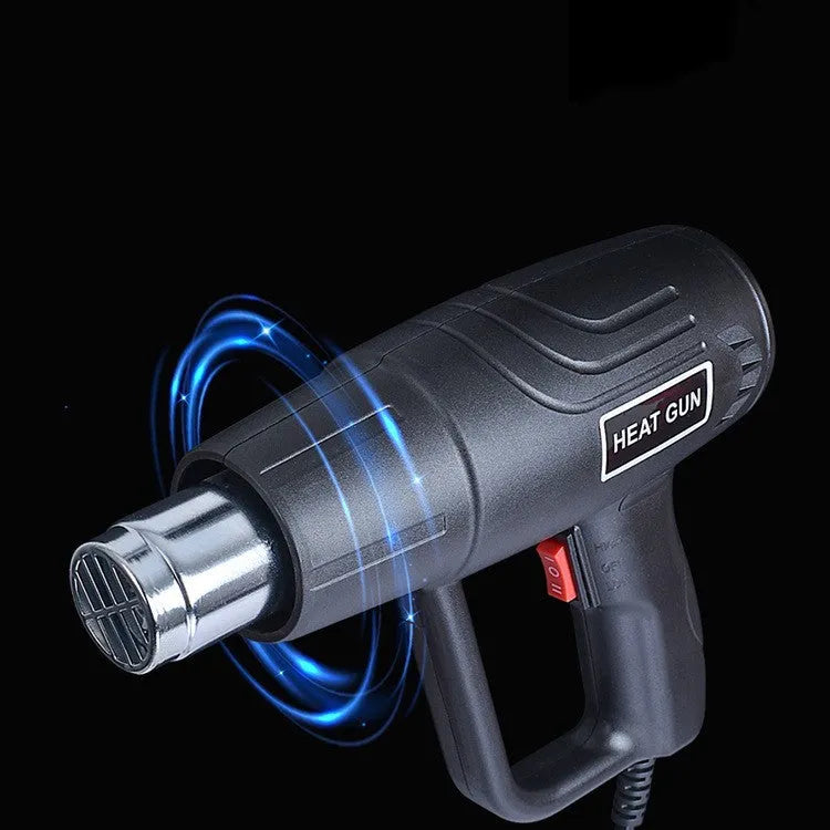 2000W industrial hot air tool with two-gear switch and grid air outlet, colour XA020.
