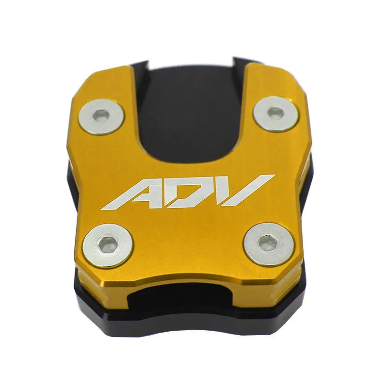 Motorcycle refitted side support enlarged seat footrest in CNC aluminium alloy for Honda ADV150