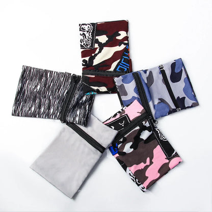 Unisex running mobile phone arm bag in various colours, adjustable strap, breathable polyester fabric