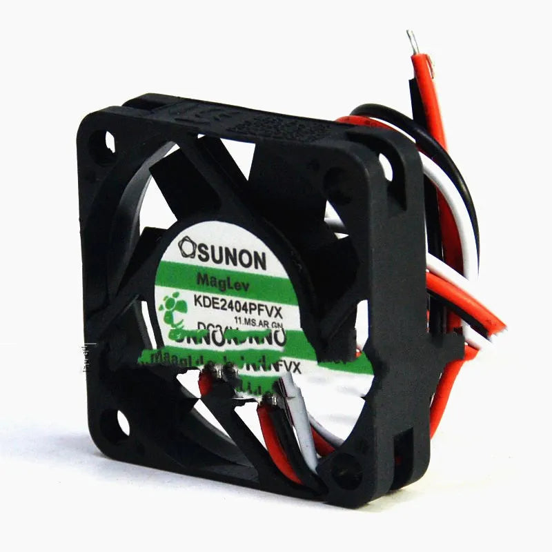 SUNON KDE2404PFVX 24V 4cm ultra-quiet cooling fan with attached cable for radiator