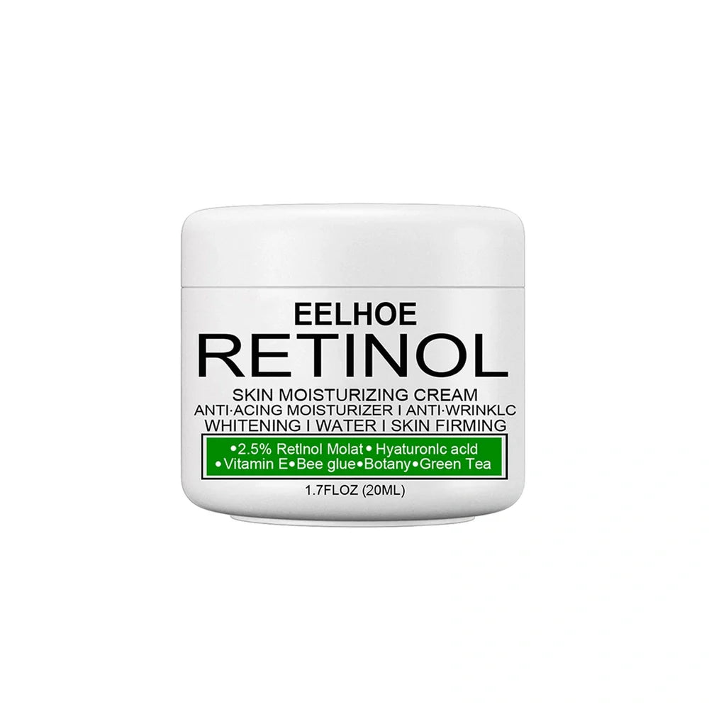 Skin brightening moisturising cream container with squalane and milk extract ingredients