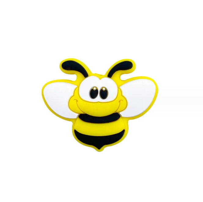 50pcs baby silicone dental gel beads for DIY pacifier chains and teething relief