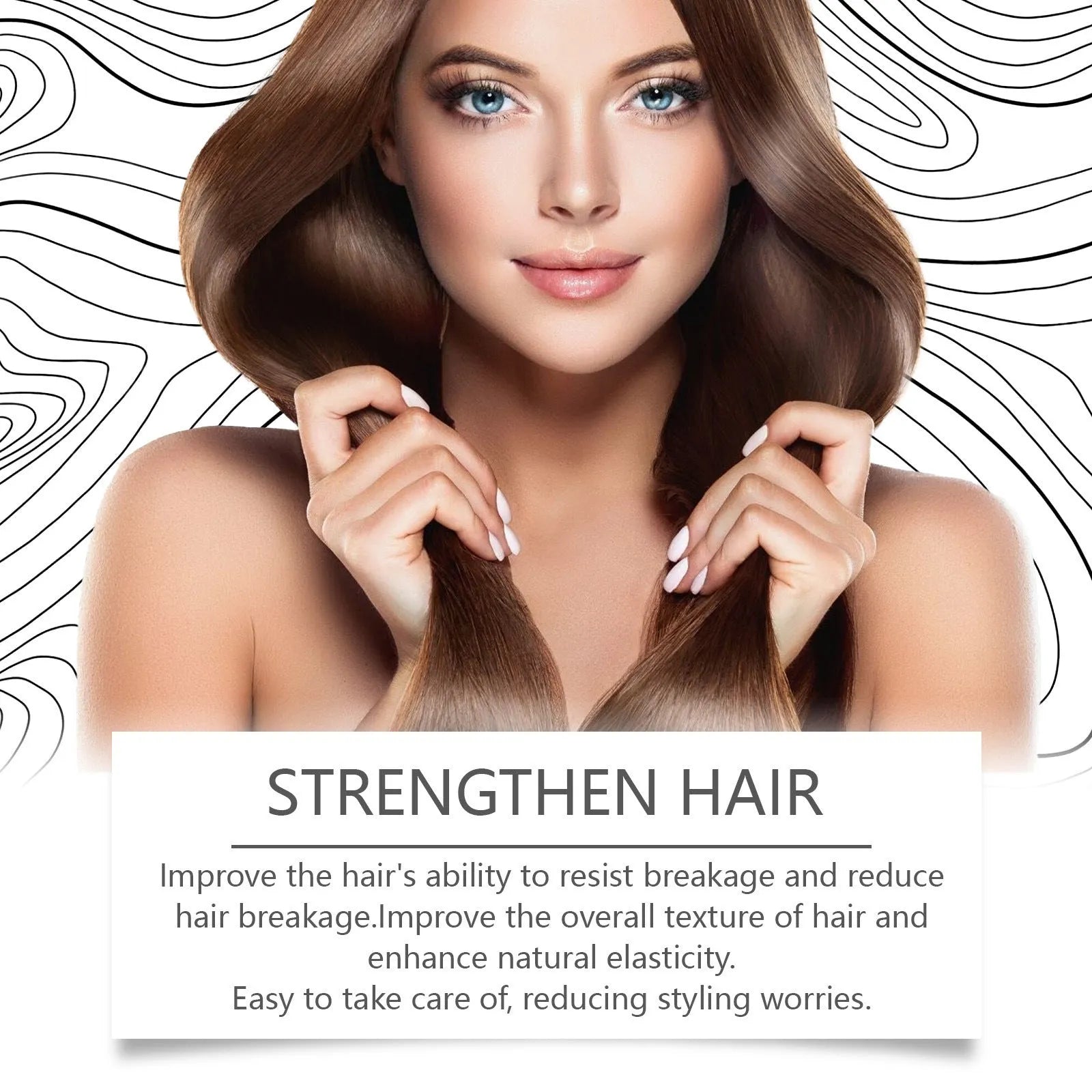 Marjoran 30ml hair oil bottle with marjoram extract formula for dry hair repair