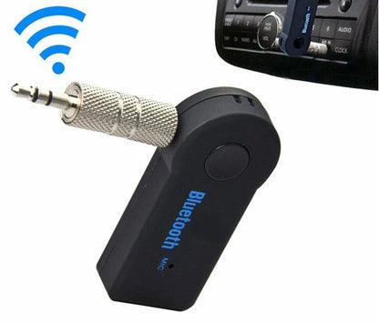 3-in-1 Bluetooth Wireless Audio Adapter with USB Charging, Microphone, and TF Card Reader