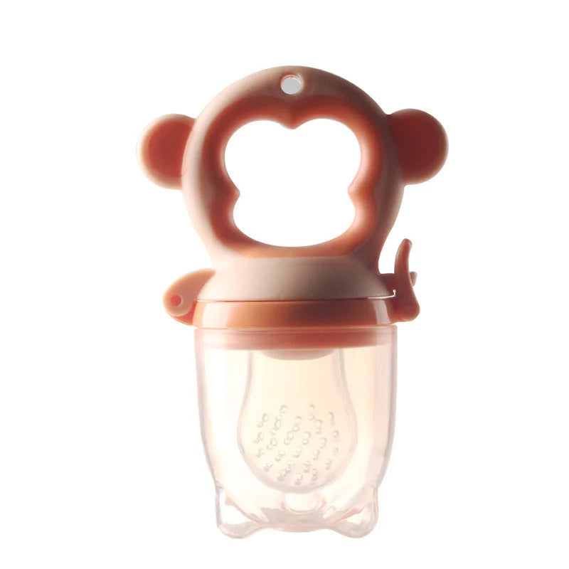 Food grade silicone banana teether toy for babies, safe and soothing for teething