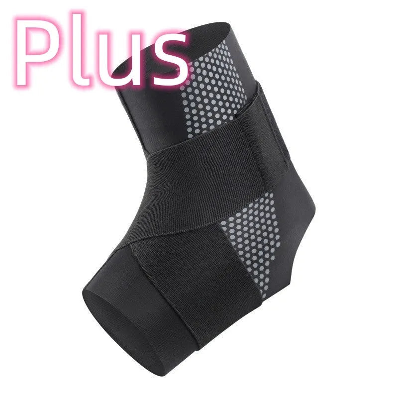 Lycra ankle support brace for sports protection and rehabilitation in multiple sizes