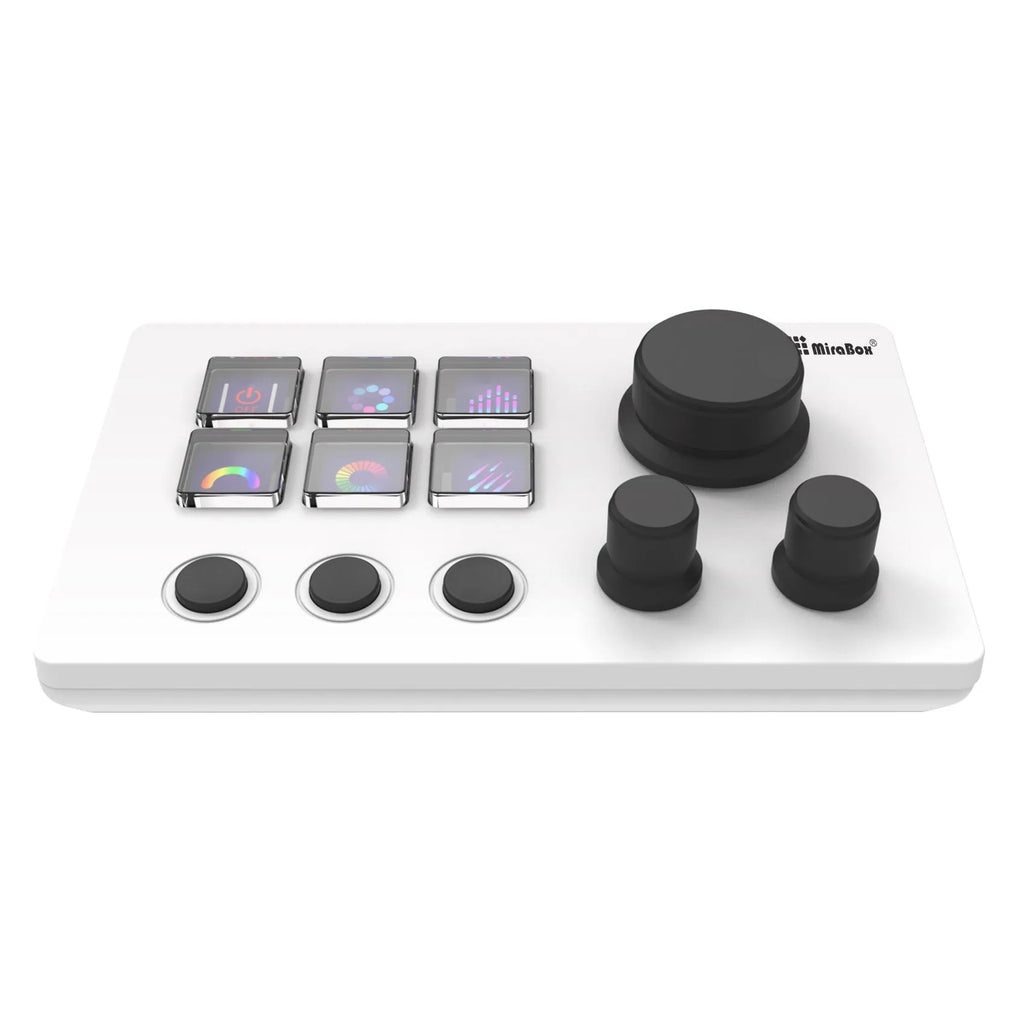 Visual Keyboard N3 black silicone keypad with long cable and mounting bracket