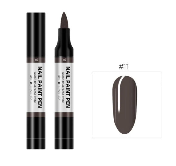 24-colour nail polish painting pen set for 3D nail art designs