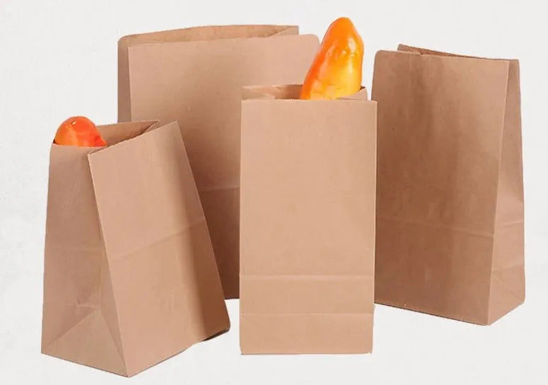Yellow kraft paper aluminium foil inner packaging bag for snack foods with customisable dimensions