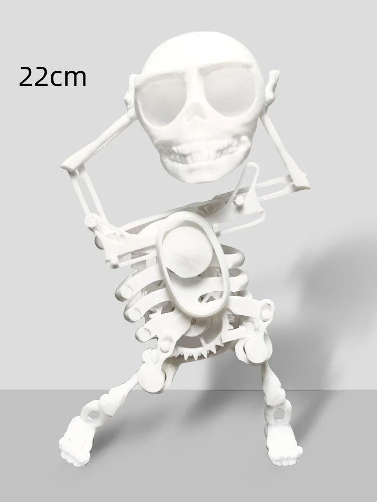 Customized 3D Mini Skull Desk Toy - a unique, stress-relieving accessory for your workspace