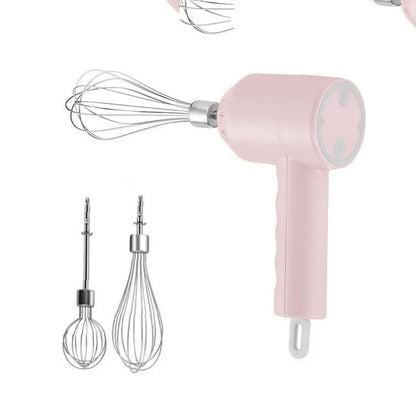 Wireless Electric Whisk - Cordless, Rechargeable Handheld Mixer for Effortless Baking and Food Preparation