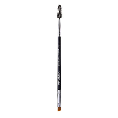 Phoera Eyebrow Cream with 6 shades and double-head brush for natural brow styling