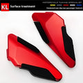 Red metal non-slip foot pedals for children's electric ride-on car passenger rear