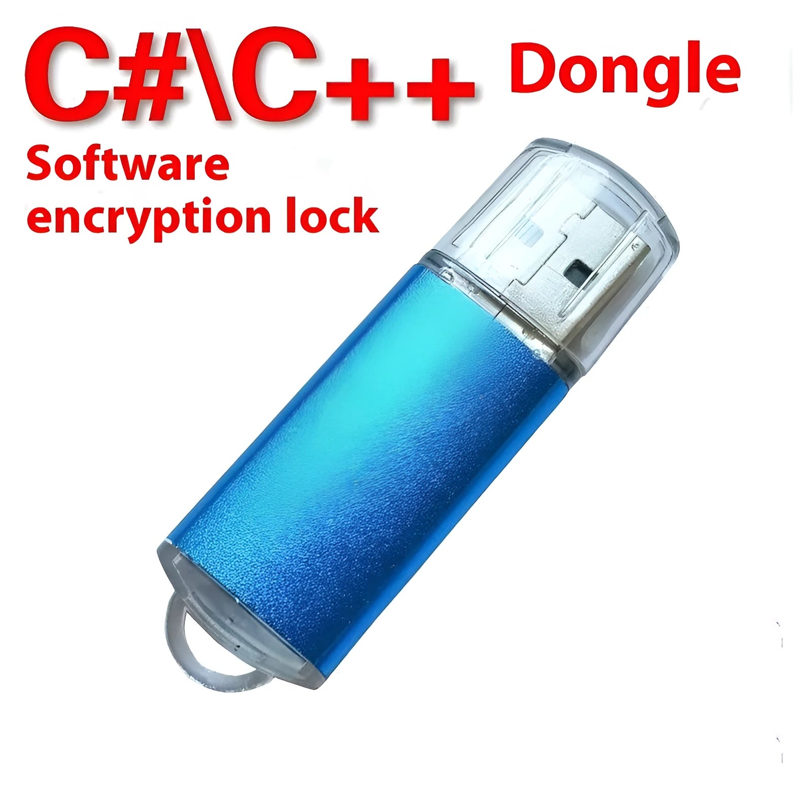 Metal-shell USB software encryption dongle for developer application protection