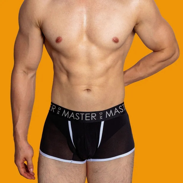 Men's low waist ice silk shorts in five colour options with quick-dry functionality