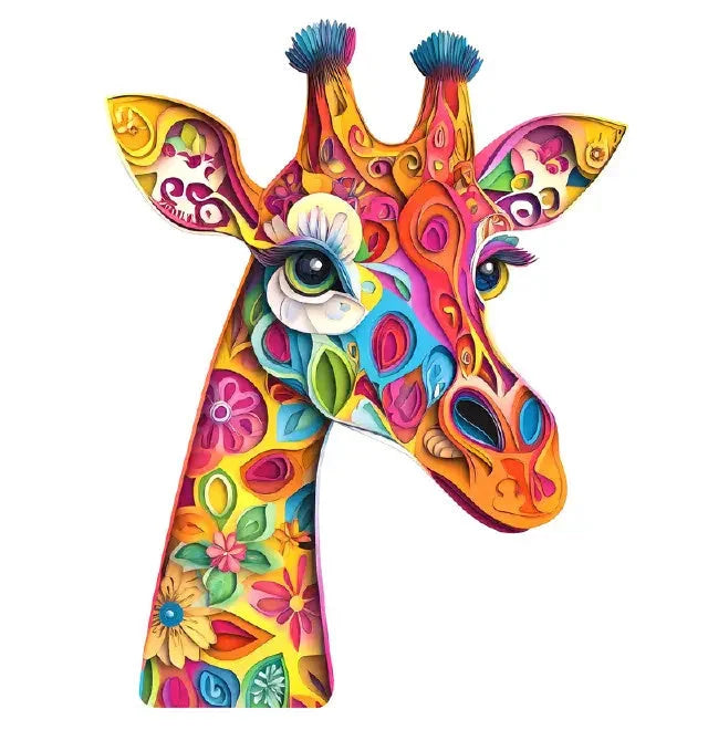 PuzzlesUp Round And Rectangle Wooden Box - Handcrafted Storage Solution