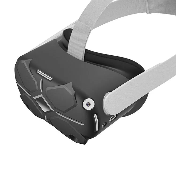 Black silicone glasses host set with eye mask and handle accessories for gaming comfort