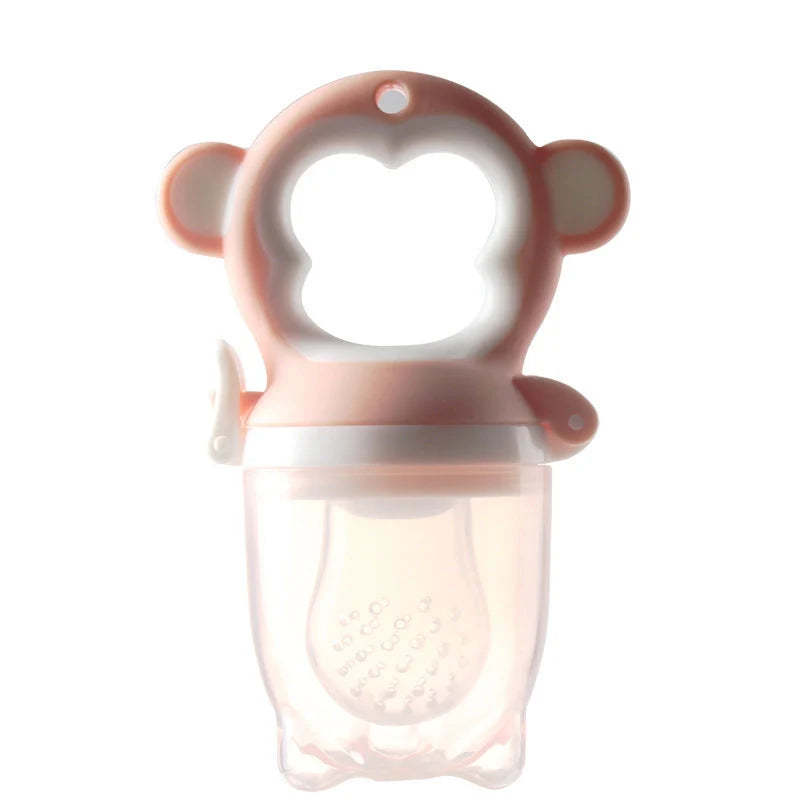 Food grade silicone banana teether toy for babies, safe and soothing for teething