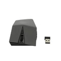 Gold wireless USB mouse with USB receiver for laptop computers