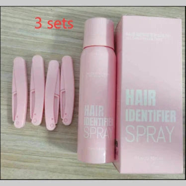 Hair Identifier Spray Set for precise face shaving and skin hydration, 100ml