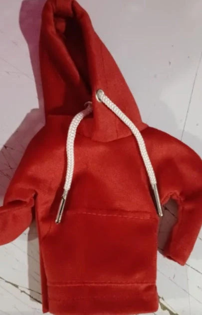 Universal gear knob cover hoodie in pure cotton for car interior personalisation